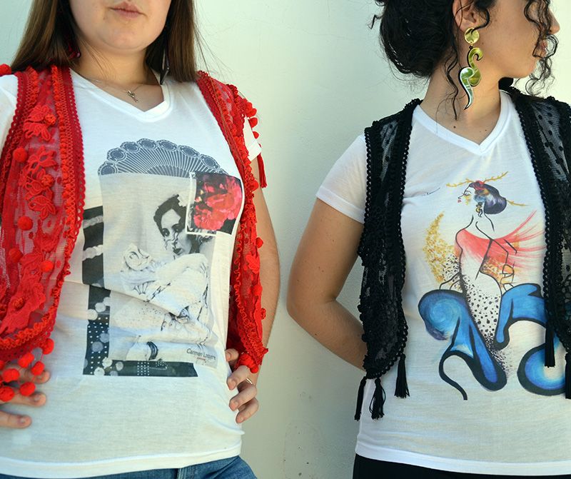 Camisetas Flamencas