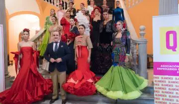 Maximalistas y voluminosas, la moda flamenca para 2023 que avanza el desfile Uniqo Qlamenco