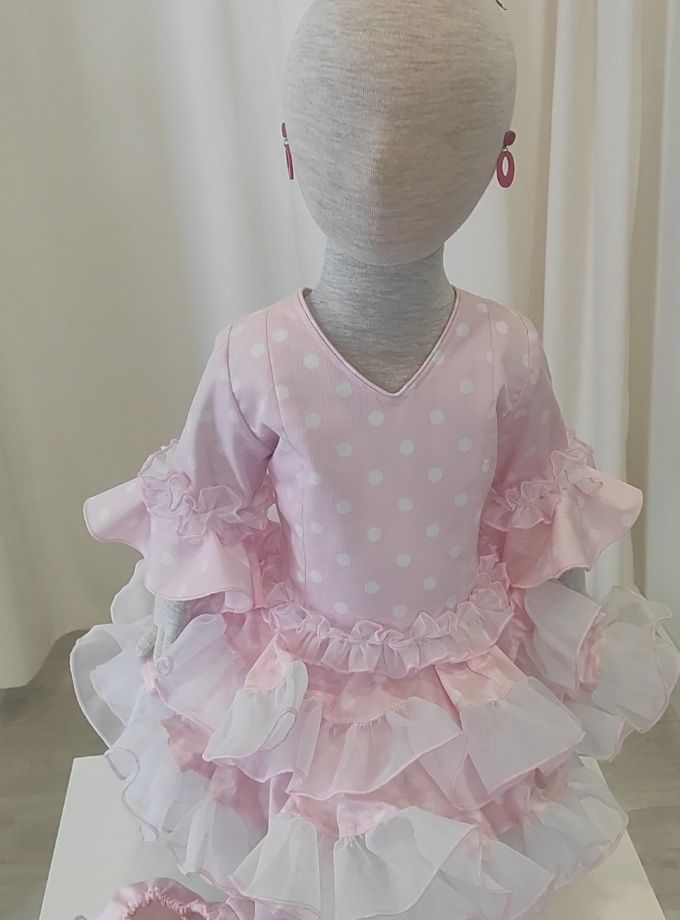 Baby unica rosa y blanco