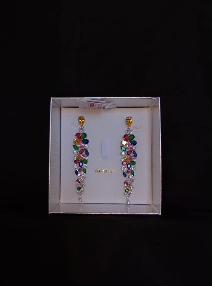 Pendientes perlas de colores