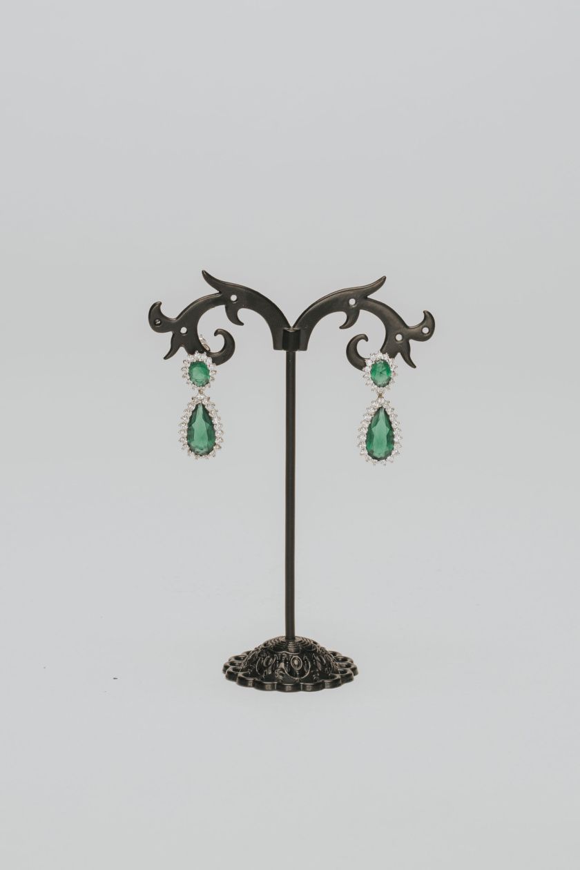 Pendientes esmeralda