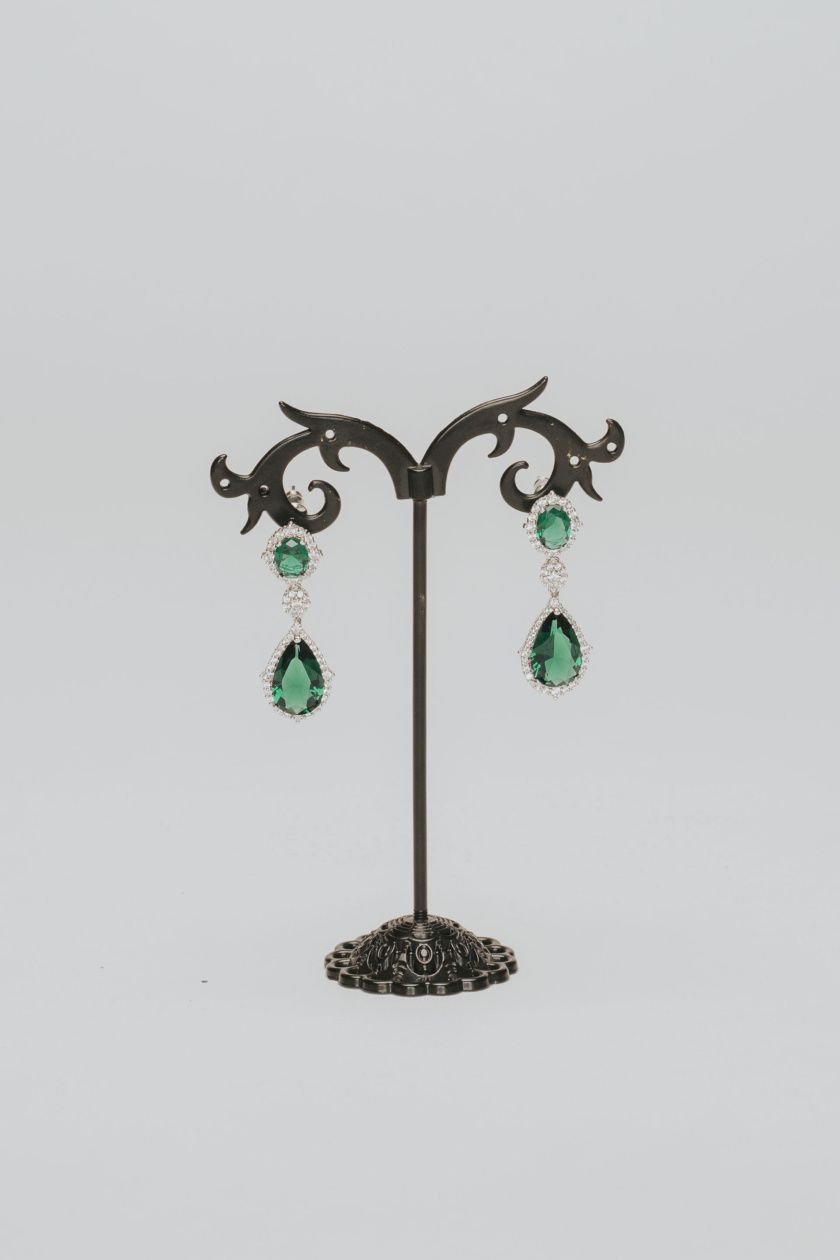 Pendientes esmeralda 2