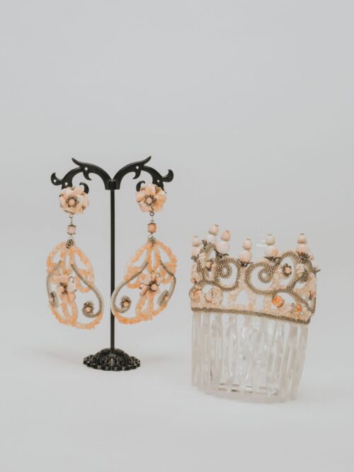Conjunto nácar coralinas